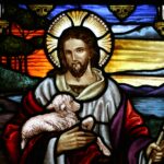 StJohnsAshfield StainedGlass GoodShepherd Portrait
